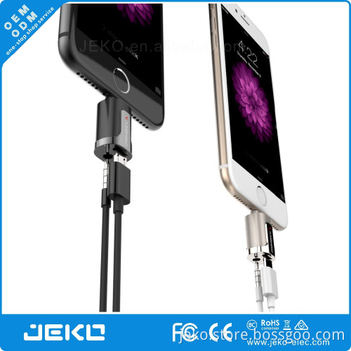 New design 3.5mm audio and micro usb charging adapter for iphone 7 7plus